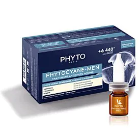 Phyto Phytocyane Men Kuracja przeciw wypadaniu włosów dla mężczyzn ampułki 12×5 ml