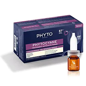 Phyto Phytocyane Woman Kuracja przeciw wypadaniu włosów dla kobiet ampułki 12×5 ml