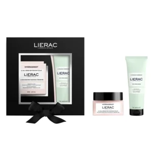 Lierac zestaw kosmetyków do pielęgnacji twarzy nawilżający krem do twarzy 50 ml + maska peelingująca 75 ml