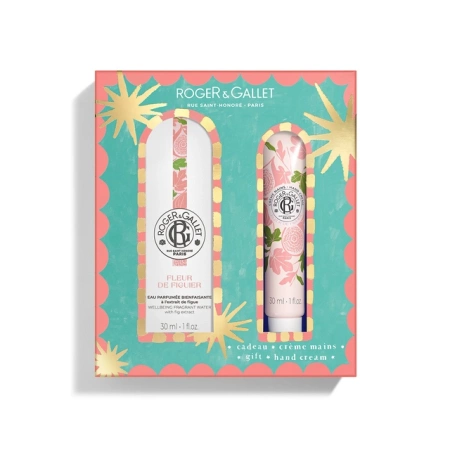 Roger & Gallet Zestaw woda Fleur de Figuier, 30 ml + krem do rąk, 30 ml