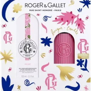Roger&Gallet Zestaw Rose: Woda Zapachowa 100 ml + Świeca