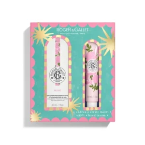 Roger & Gallet Zestaw woda Rose, 30 ml + krem do rąk, 30 ml