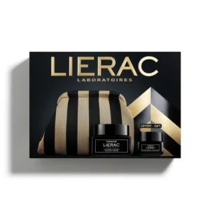 Zestaw Lierac Premium, krem jedwabisty, 50 ml + krem pod oczy, 20 ml + kosmetyczka